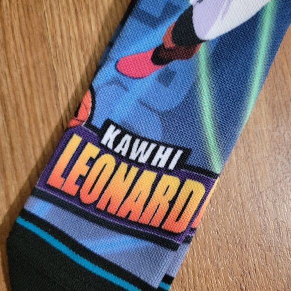 Stance NBA Kawhi Leonard Fast Break Crew Socks Los Angeles Clippers Large L New - Picture 6 of 11